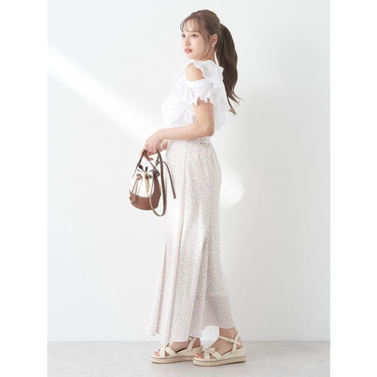 2WAYフリルブラウス | earth music&ecology  | 詳細画像34 