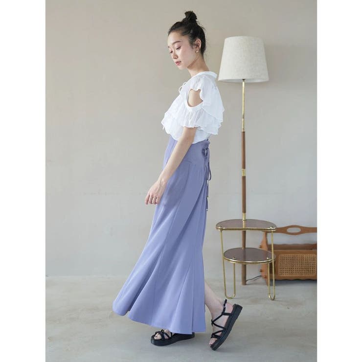 2WAYフリルブラウス | earth music&ecology  | 詳細画像37 