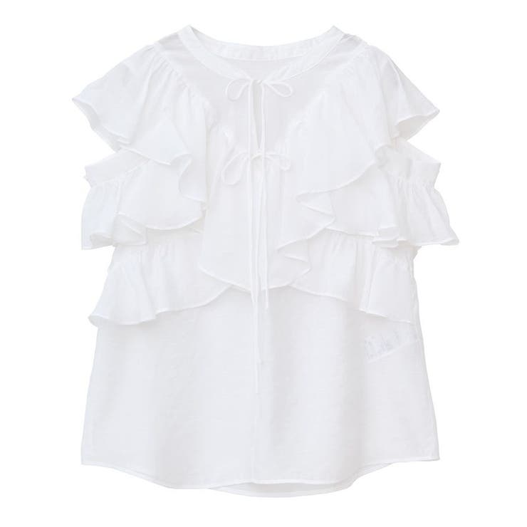 2WAYフリルブラウス | earth music&ecology  | 詳細画像61 