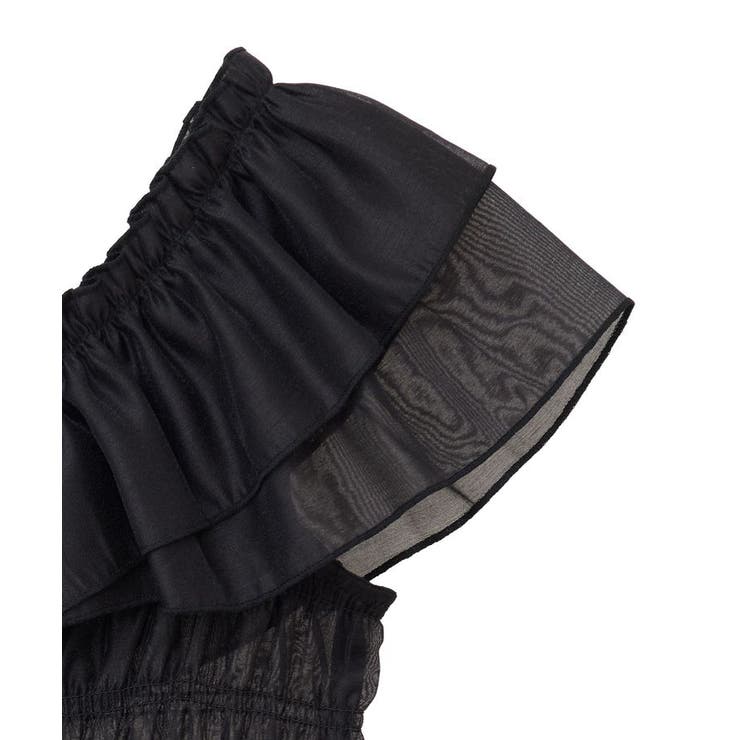 ダブルフリルノースリブラウス | earth music&ecology  | 詳細画像27 