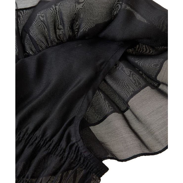 ダブルフリルノースリブラウス | earth music&ecology  | 詳細画像29 