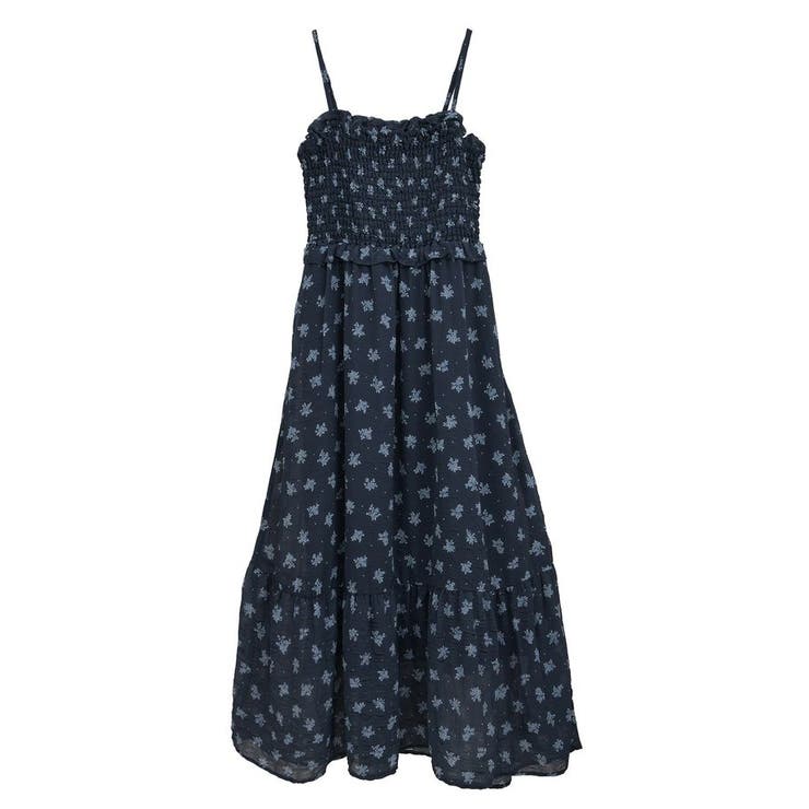 花柄シアーポップコーンキャミワンピース | earth music&ecology  | 詳細画像18 