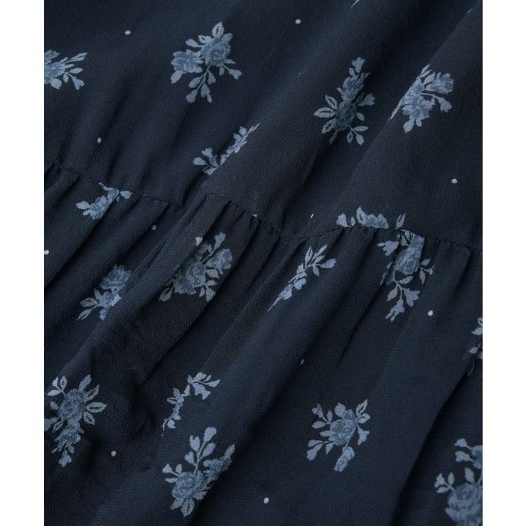 花柄シアーポップコーンキャミワンピース | earth music&ecology  | 詳細画像25 