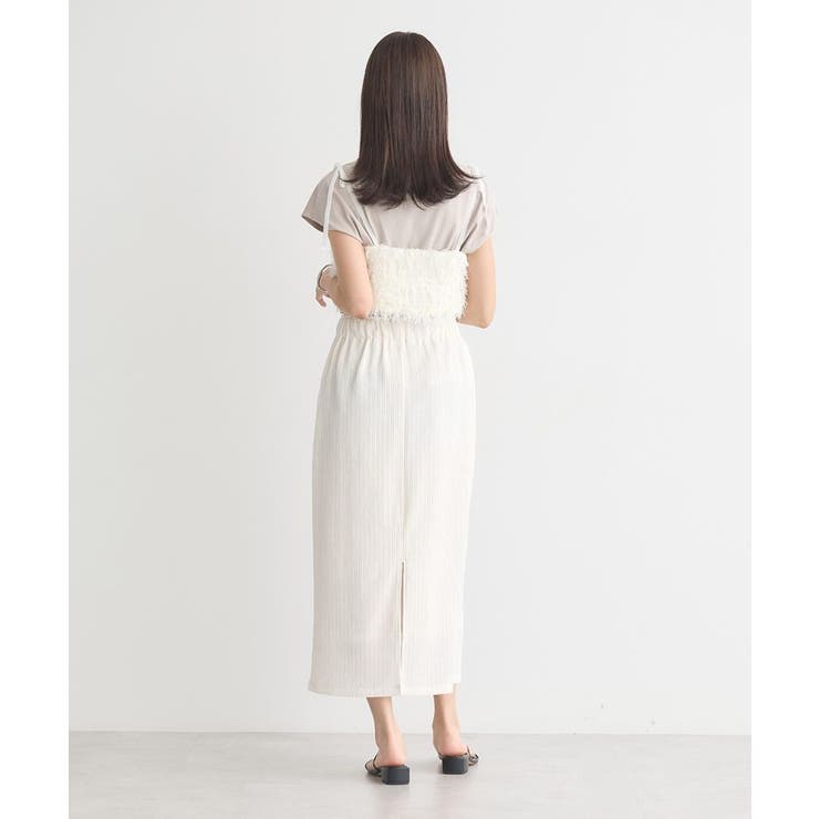 ラメミックスフェザービスチェ | earth music&ecology  | 詳細画像10 