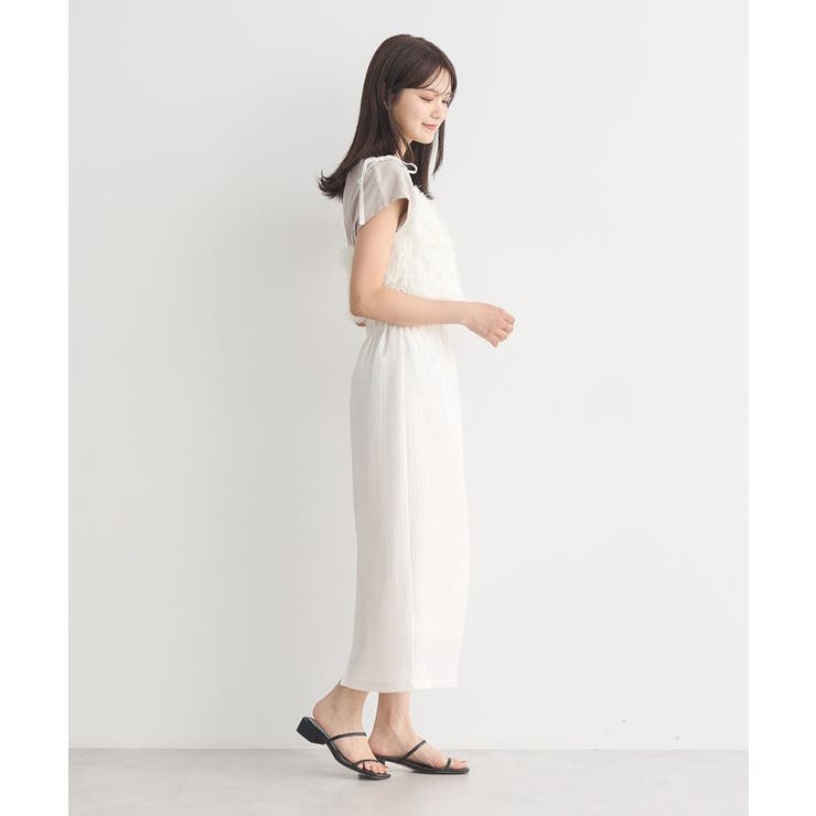 ラメミックスフェザービスチェ | earth music&ecology  | 詳細画像9 