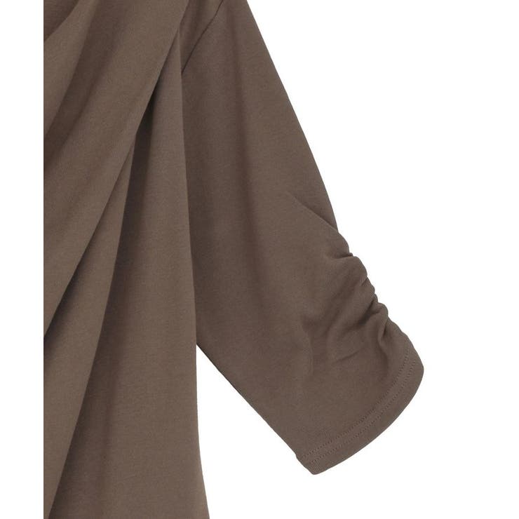 ドレープデザインカットソー | earth music&ecology  | 詳細画像27 