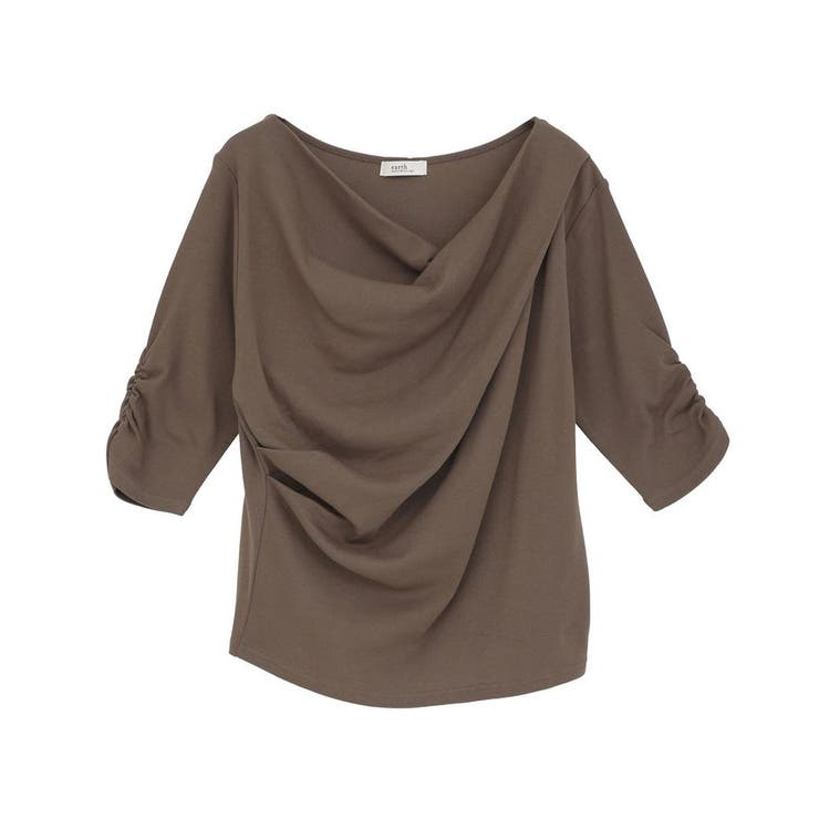 ドレープデザインカットソー | earth music&ecology  | 詳細画像33 