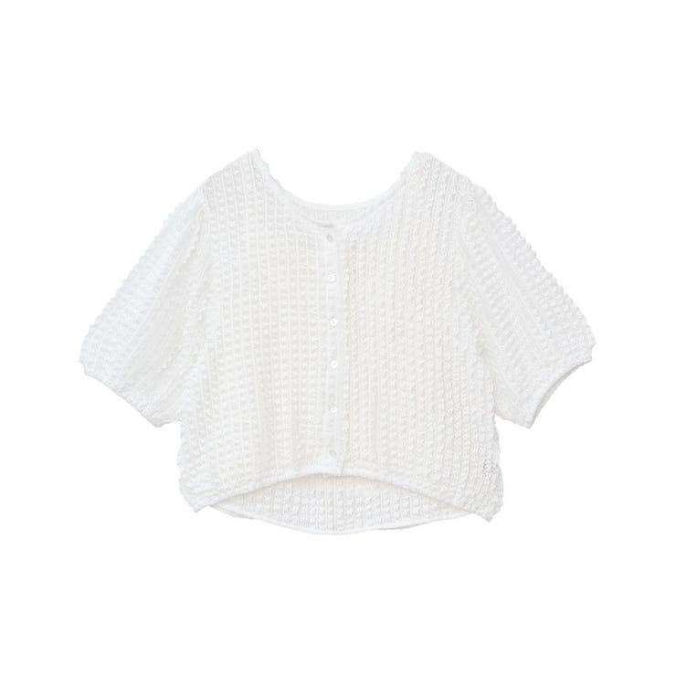 ミニフリルカットレースアンサンブル | earth music&ecology  | 詳細画像32 