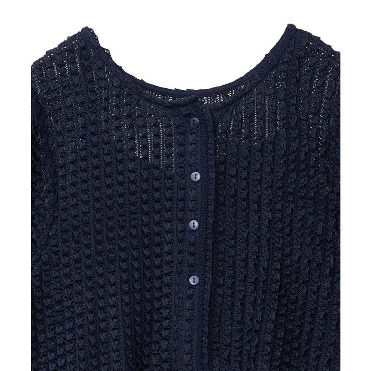 ミニフリルカットレースアンサンブル | earth music&ecology  | 詳細画像24 