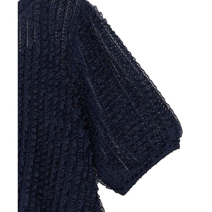 ミニフリルカットレースアンサンブル | earth music&ecology  | 詳細画像25 