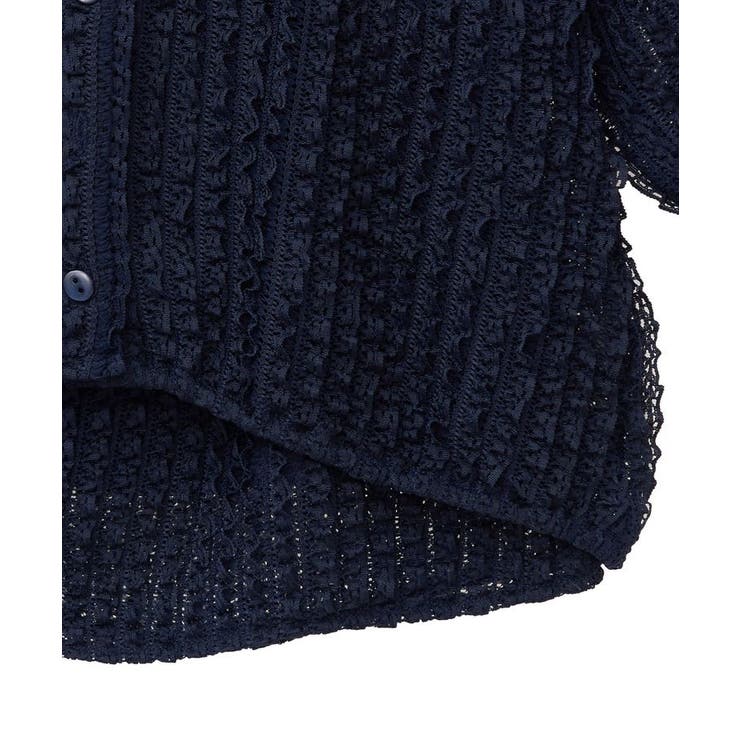 ミニフリルカットレースアンサンブル | earth music&ecology  | 詳細画像26 