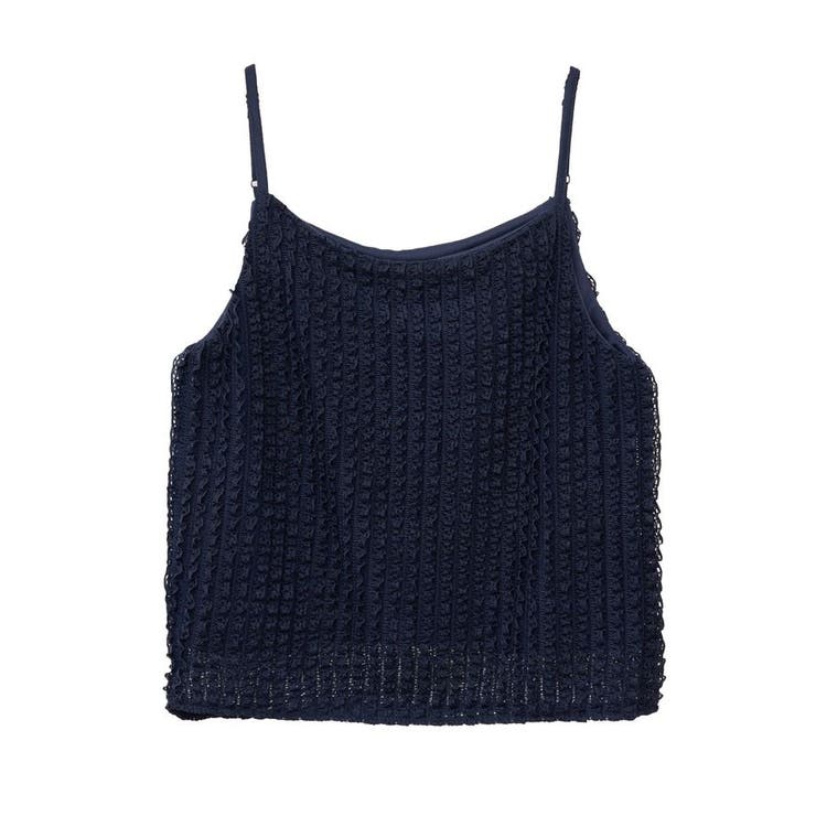 ミニフリルカットレースアンサンブル | earth music&ecology  | 詳細画像29 