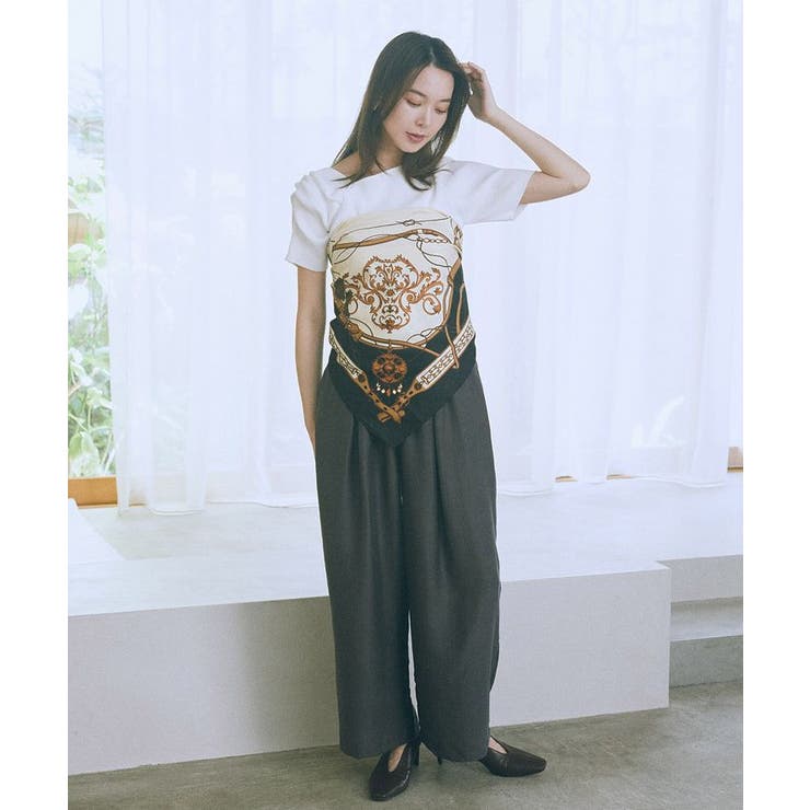 アシメネックリブニットプルオーバー | earth music&ecology  | 詳細画像15 