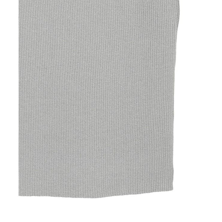 アシメネックリブニットプルオーバー | earth music&ecology  | 詳細画像29 