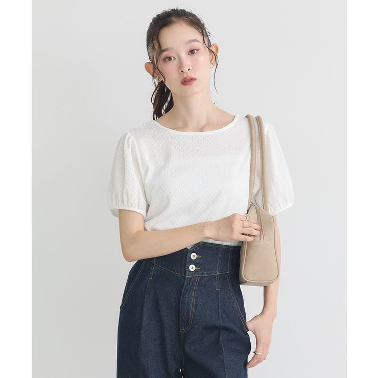 マルチウェイ配色リボンカットプルオーバー | earth music&ecology  | 詳細画像20 