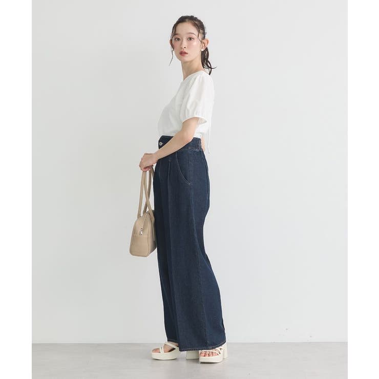 マルチウェイ配色リボンカットプルオーバー | earth music&ecology  | 詳細画像22 