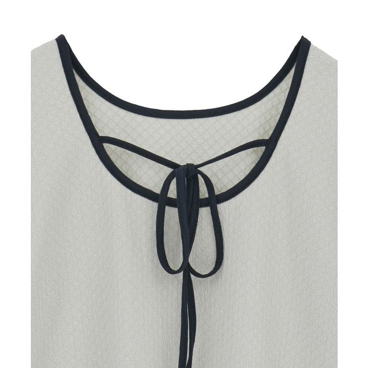 マルチウェイ配色リボンカットプルオーバー | earth music&ecology  | 詳細画像26 