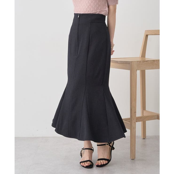 フロントジップマーメイドスカート | earth music&ecology  | 詳細画像26 