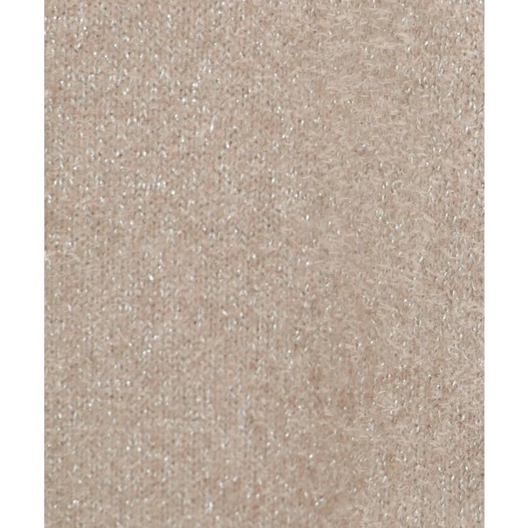 ラメモールパフスリニットプルオーバー | earth music&ecology  | 詳細画像28 