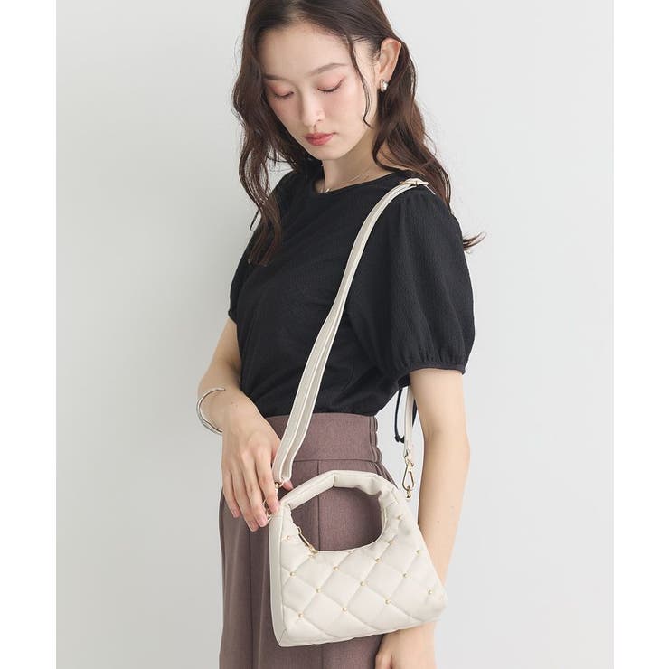 スタッズキルトバッグ | earth music&ecology  | 詳細画像17 