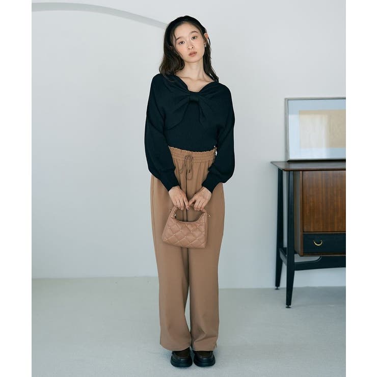 スタッズキルトバッグ | earth music&ecology  | 詳細画像4 