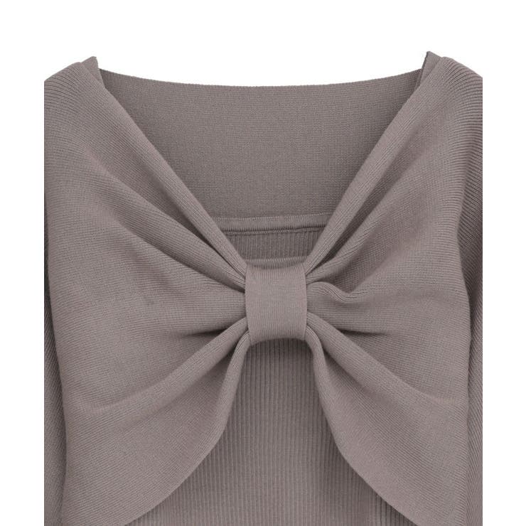 【WEB限定】リボンニットアンサンブル | earth music&ecology  | 詳細画像35 