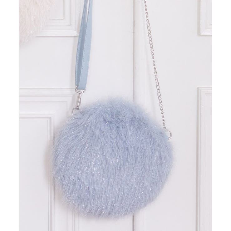 ライトブルー | ファーラウンドバッグ | earth music&ecology 