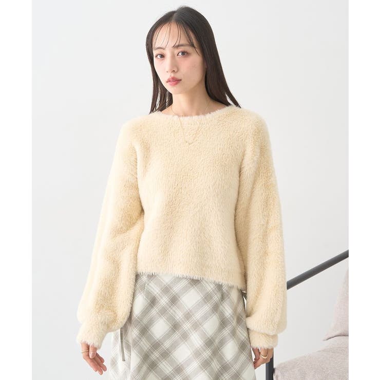 Wフェイスシャギープルオーバー | earth music&ecology  | 詳細画像16 