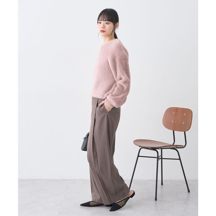 Wフェイスシャギープルオーバー | earth music&ecology  | 詳細画像9 