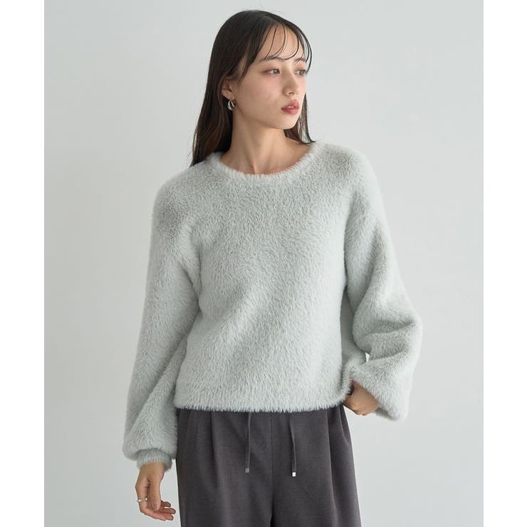 Wフェイスシャギープルオーバー | earth music&ecology  | 詳細画像24 