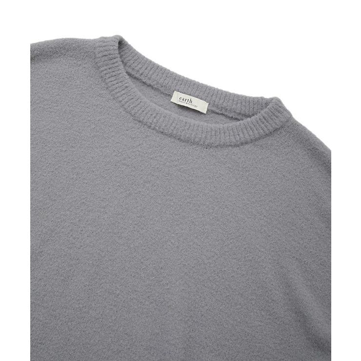 パウダーシャギーシャーリングニットミニワンピース | earth music&ecology  | 詳細画像29 