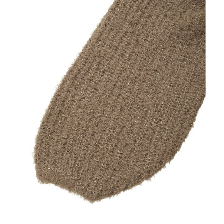 スパンコールブークレカーディガン | earth music&ecology  | 詳細画像29 