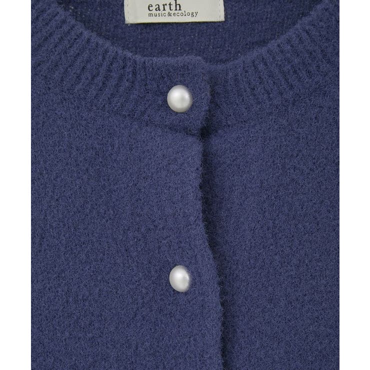 パウダーシャギークルーネックカーディガン | earth music&ecology  | 詳細画像46 