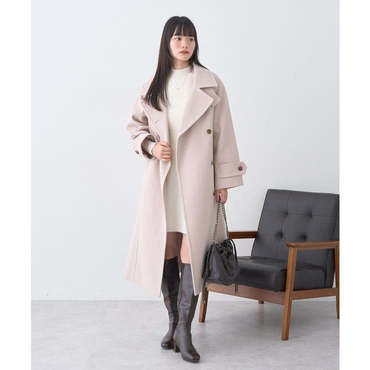 3WAYカラーロングコート | earth music&ecology  | 詳細画像3 