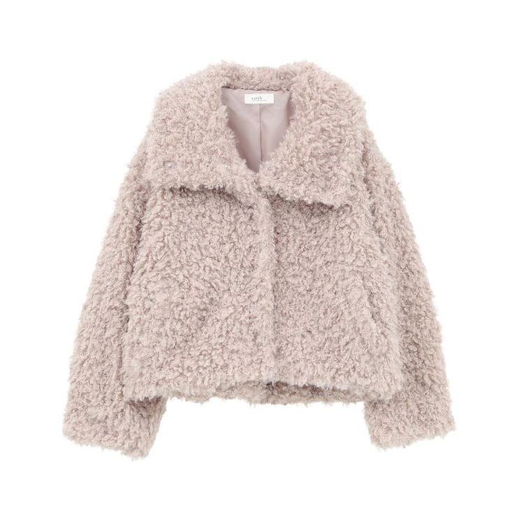 プードルファーショートブルゾン | earth music&ecology  | 詳細画像43 