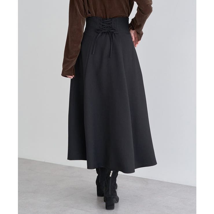 バックレースアップスカート | earth music&ecology  | 詳細画像10 