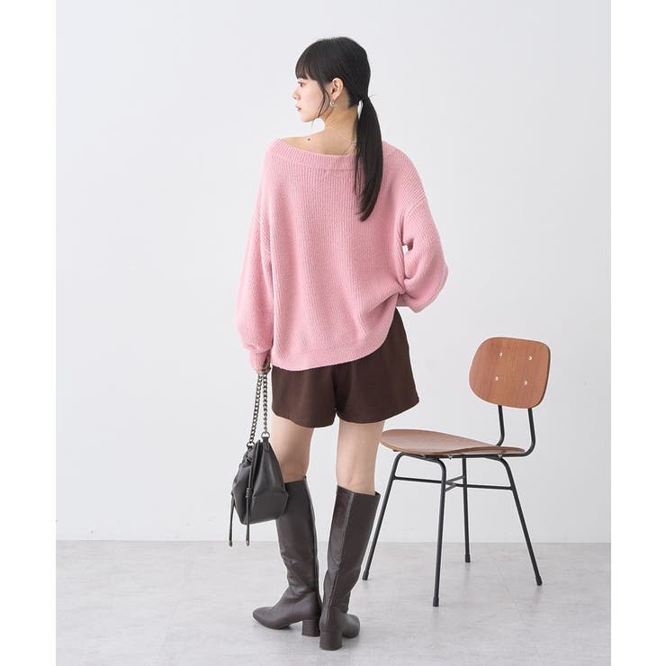 バックレースアップショートパンツ | earth music&ecology  | 詳細画像29 