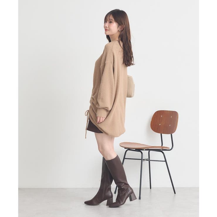 バックレースアップショートパンツ | earth music&ecology  | 詳細画像35 