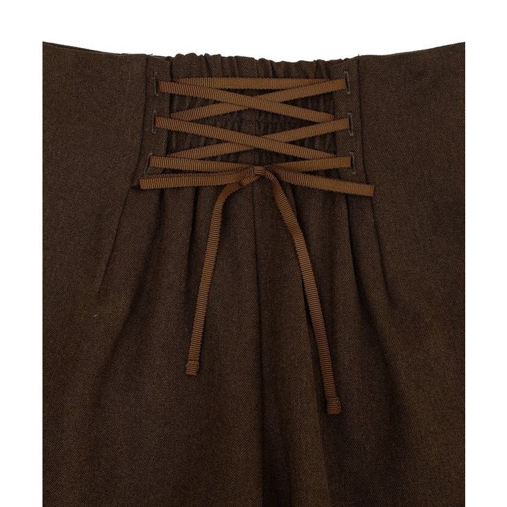 バックレースアップショートパンツ | earth music&ecology  | 詳細画像46 