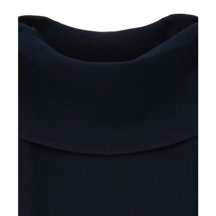 リボンギャザーオフショルニットプルオーバー | earth music&ecology  | 詳細画像22 