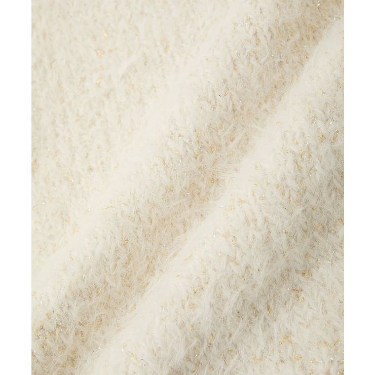 ミックスカラーラメニットカーディガン | earth music&ecology  | 詳細画像39 