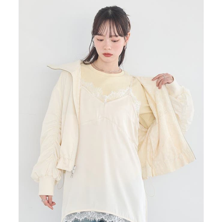 サイドギャザープルオーバー | earth music&ecology  | 詳細画像15 