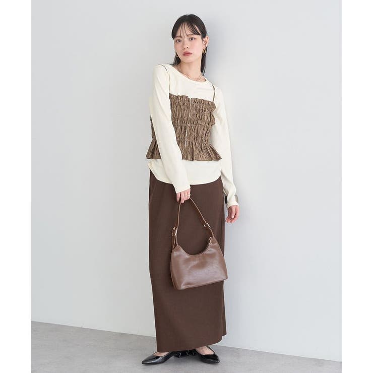 サイドギャザープルオーバー | earth music&ecology  | 詳細画像19 