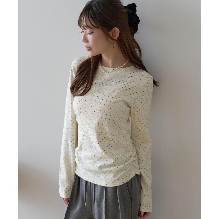 サイドギャザープルオーバー | earth music&ecology  | 詳細画像23 