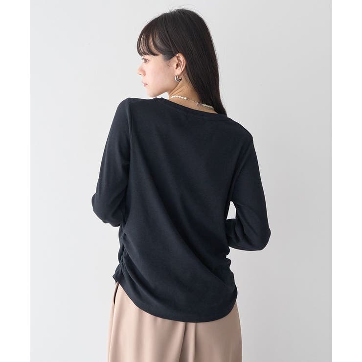 サイドギャザープルオーバー | earth music&ecology  | 詳細画像8 