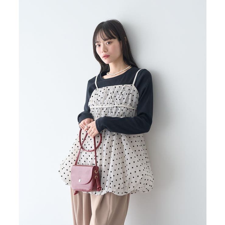 サイドギャザープルオーバー | earth music&ecology  | 詳細画像9 