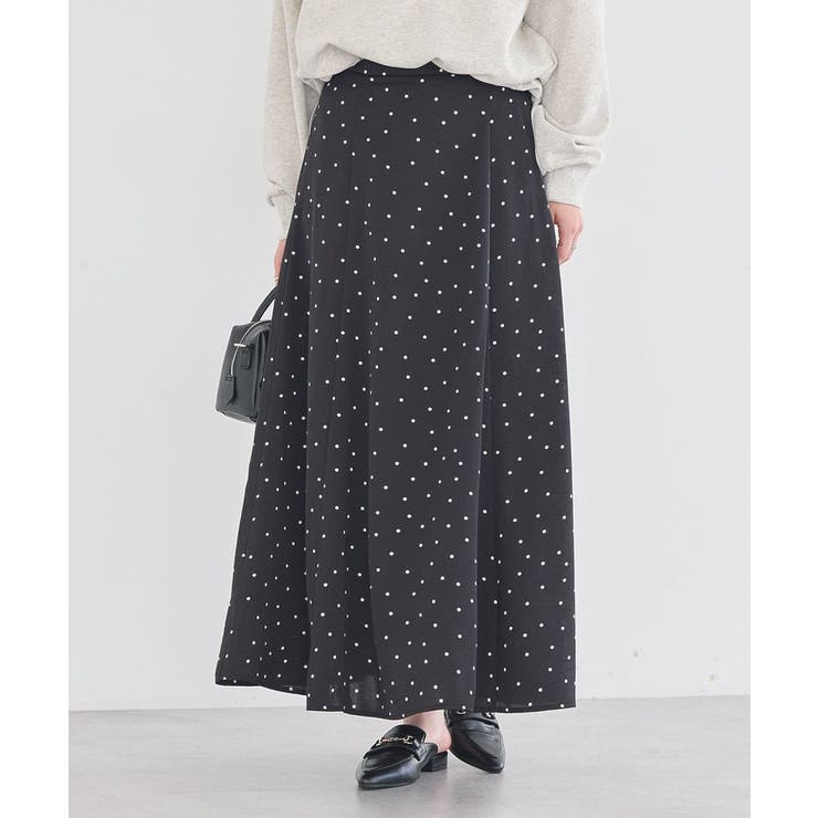 サテンフレアスカート | earth music&ecology  | 詳細画像28 