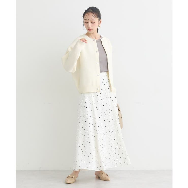 サテンフレアスカート | earth music&ecology  | 詳細画像17 