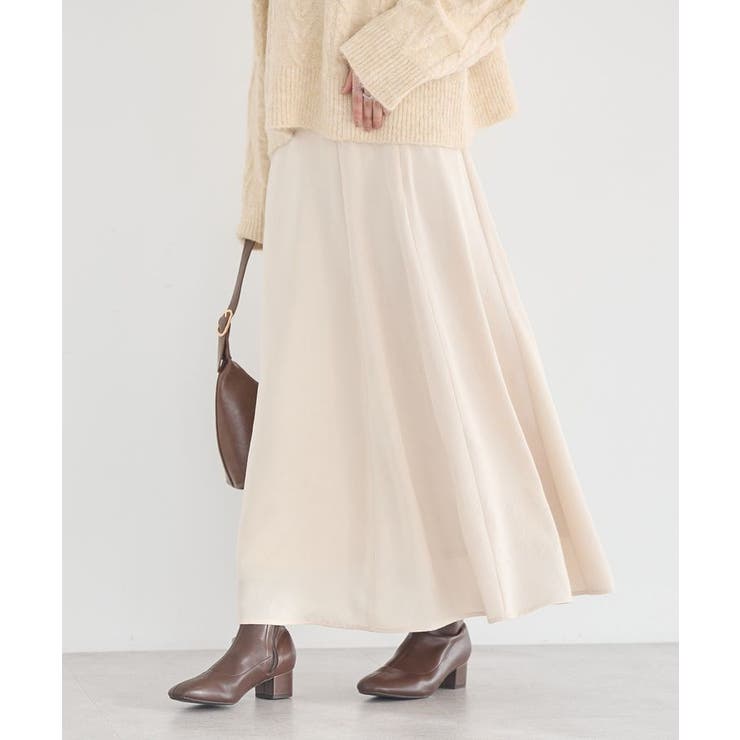 サテンフレアスカート | earth music&ecology  | 詳細画像20 