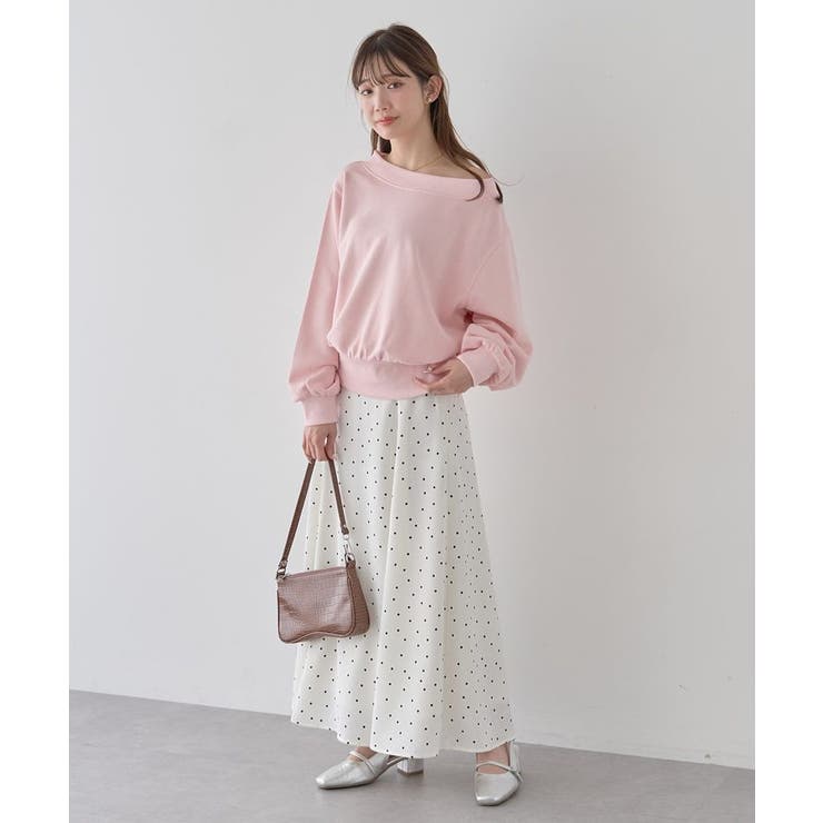 サテンフレアスカート | earth music&ecology  | 詳細画像39 